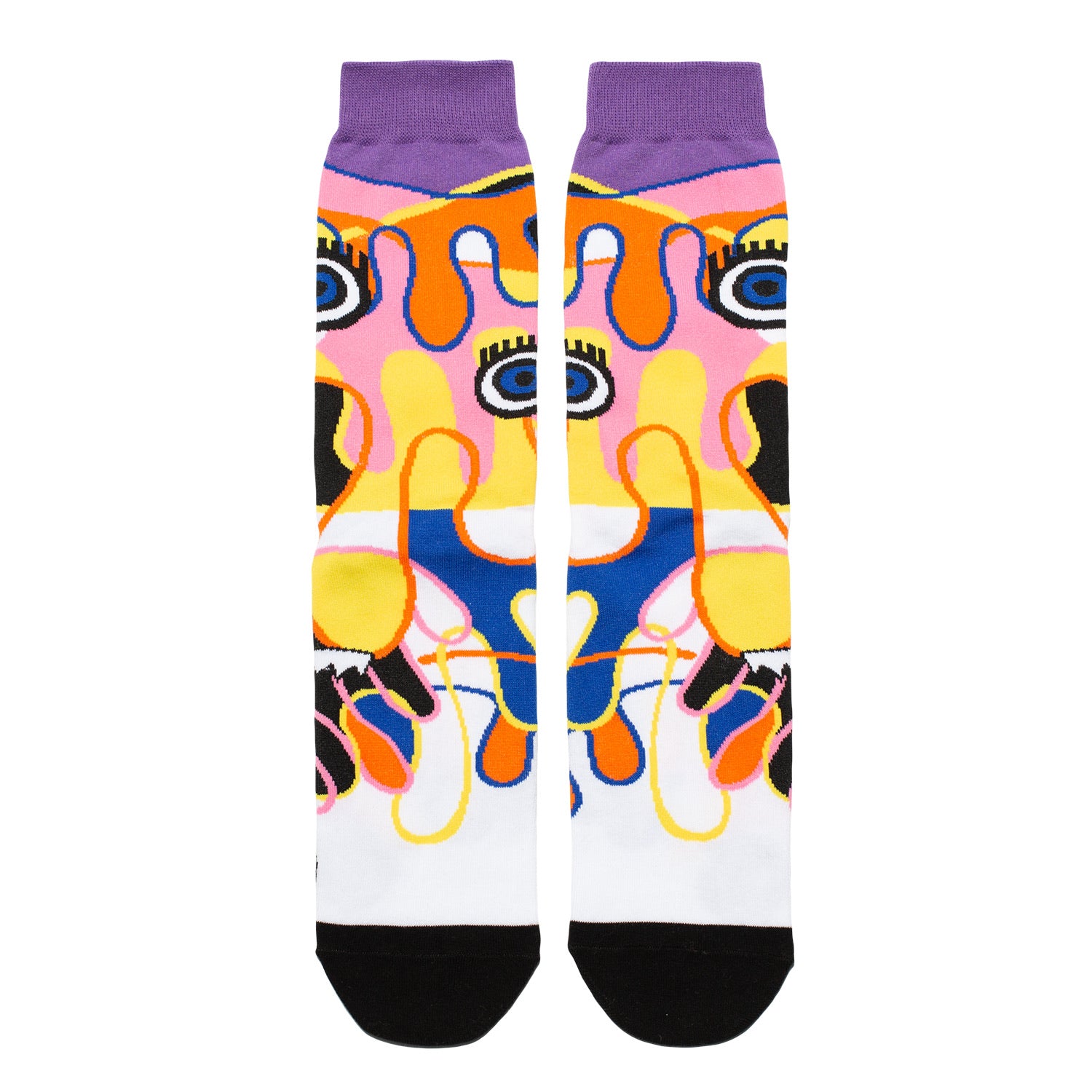 Funky Funny Socks Gift Box 3-Pack (with 3 originally designed postcards)